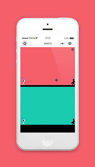 微信火柴人游戏小程序模板源码下载